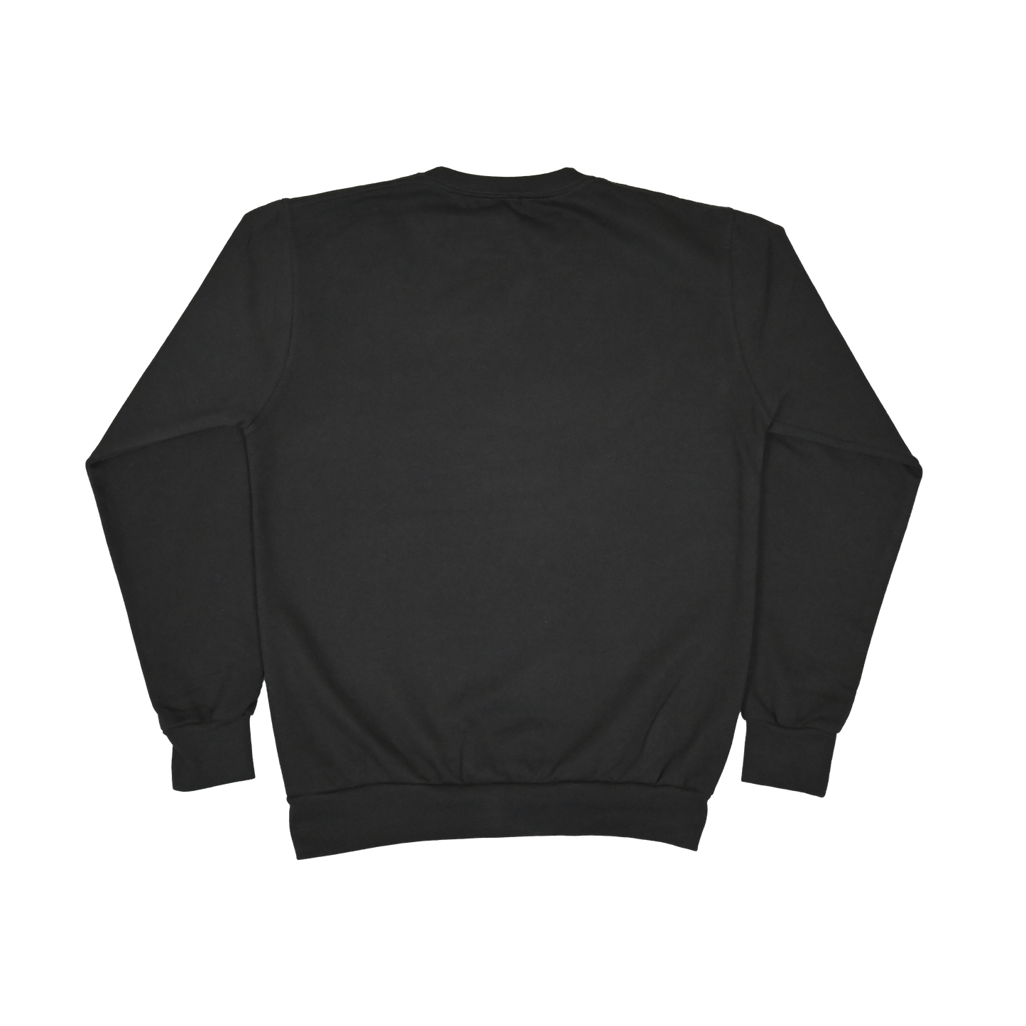 Black Crew-Neck Jumper